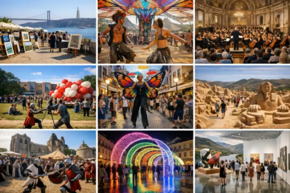 10 principais festivais de arte em Portugal 2026