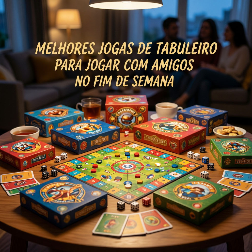 Melhores jogos de tabuleiro modernos para jogar com amigos no fim de semana