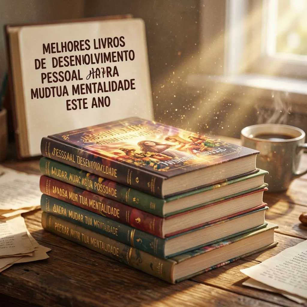 Melhores livros de desenvolvimento pessoal para mudar a tua mentalidade este ano