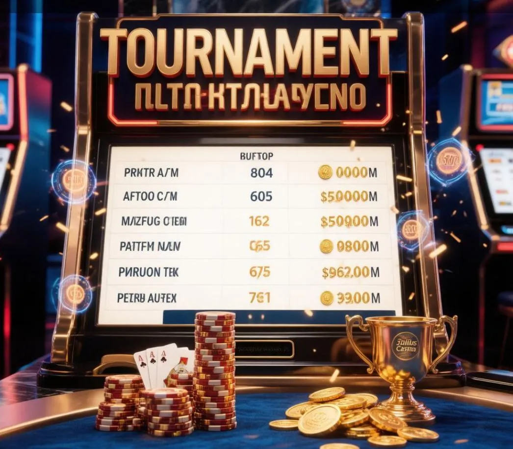 Torneios de slot no Julius casino: como subir na tabela de classificação e ganhar dinheiro
